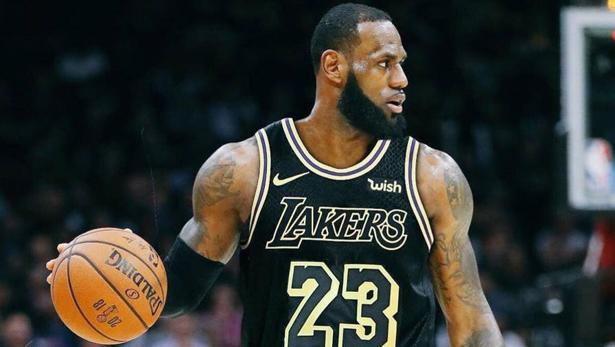 Maglia lebron deals james nera